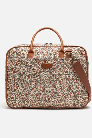 MISAKO Cros portaordenador con estampado floral (15,6 pulgadas)