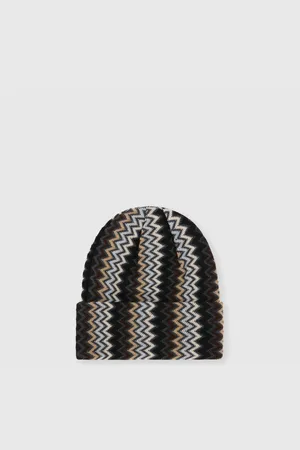 Missoni Gorro de lana en zig zag, Hombre, , Talla: UNIC