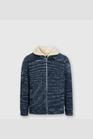 Missoni Chaqueta bomber de lana flameada con aplicación de osito de peluche, Hombre, , Talla: 48