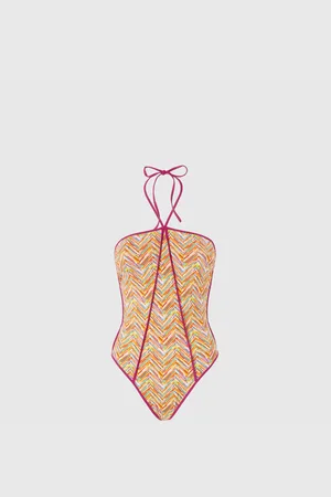 Missoni Bañador reversible de una pieza con estampado y ribete en contraste, Mujer, , Talla: 40