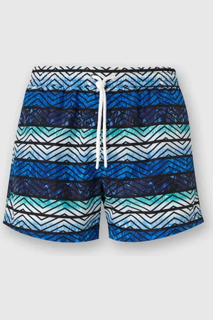 Missoni Bañador con estampado en zigzag de rayas y degradado, Hombre, , Talla: M