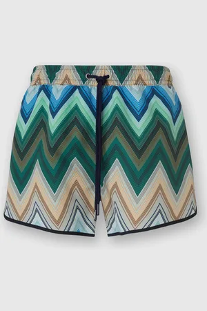 Missoni Bañador con estampado macro en zigzag, Hombre, , Talla: L