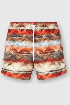 Missoni Bañador con estampado macro zig zag degradado, Hombre, , Talla: M