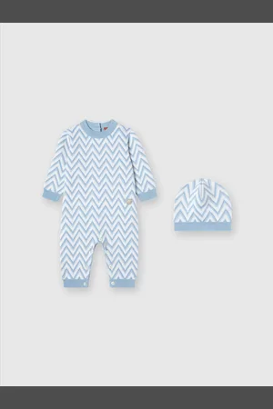 Missoni Pelele en zig zag de algodón y cachemira, Niño, & Blanco, Talla: 12