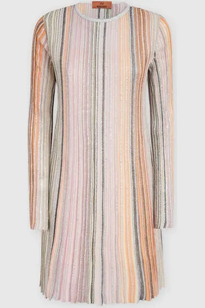 Missoni Vestido plisado con lentejuelas, Mujer, , Talla: 40