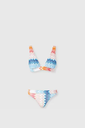 Missoni Bikini en zig zag lamé en mezcla de viscosa, Mujer, , Talla: 40