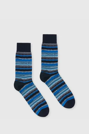 Missoni Calcetines de mezcla de algodón estampados, Hombre, , Talla: S
