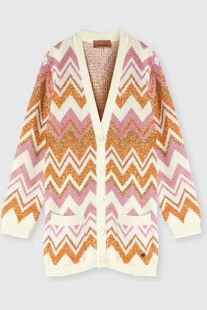 Missoni Cárdigan de mezcla de algodón y cachemir lamé, Niña, & Multicolor, Talla: 10