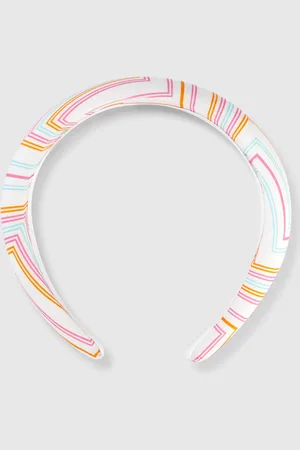 Missoni Diadema con estampado zig zag, Niña, , Talla: UNIC