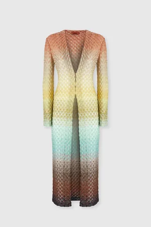 Missoni Cardigan largo de encaje y lamé, Mujer, , Talla: 40