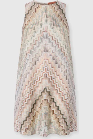 Missoni Minivestido de viscosa en zig zag degradado, Mujer, , Talla: 40