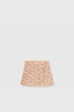 Missoni Pareo cubrebañador con estampado en zigzag, Niña, , Talla: I