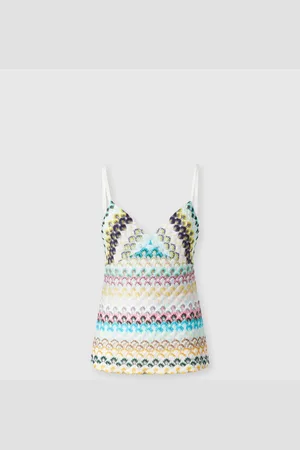 Missoni Top de encaje sin mangas, Mujer, , Talla: 40