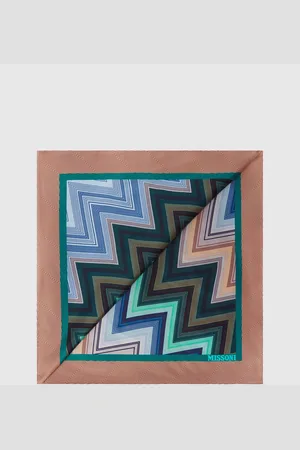 Missoni Pañuelo de seda zig zag, Hombre, , Talla: UNIC