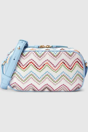 Missoni Bolso de hombro con patrón zig zag y correa ajustable, Mujer, , Talla: UNIC
