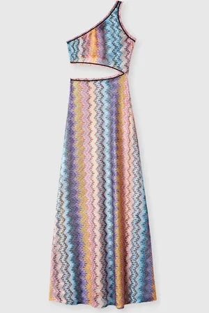 Missoni Copricostume largo monospalla con detalle cut-out, Mujer, , Talla: 40