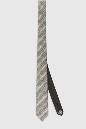 Missoni Corbata con bordado chevron, Hombre, , Talla: UNIC