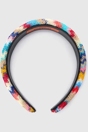 Missoni Diadema de punto con patrón de chevron, Mujer, , Talla: UNIC