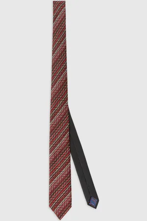 Missoni Corbata en 100 % seda con bordado en zigzag, Hombre, , Talla: UNIC