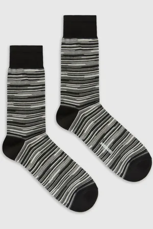 Missoni Calcetines de longitud media mezcla de algodón jaspeado, Hombre, , Talla: S