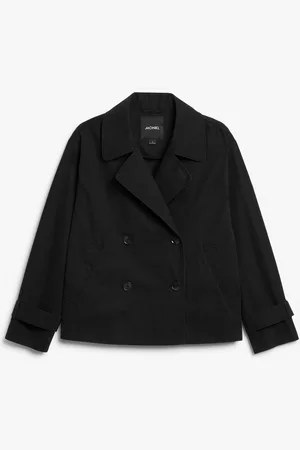 Monki Short trench coat