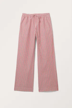 Monki Relaxed Poplin Trousers