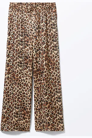 Monki Relaxed Satin Trousers