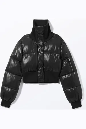 Monki Cropped Padded Puffer Jacket