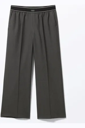 Monki Loose Elastic Suiting Trousers