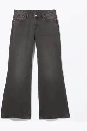 Monki Kiri Low Waist Loose Flared Jeans