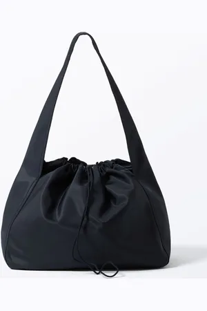 Monki Large Rectangular Drawstring Shoulder Bag