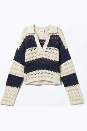 Monki Loose Open-Knit Sweater