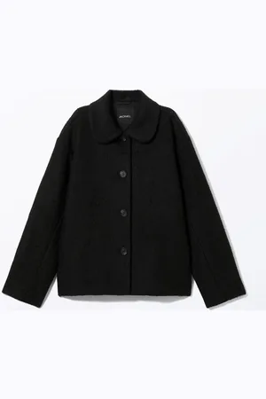 Monki Single-breasted Wool Blend Jacket