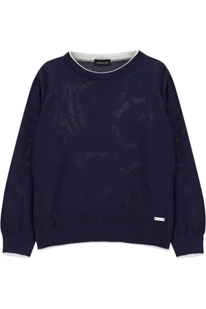 MONNALISA Jersey con textura de punto grano de arroz