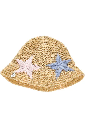 MONNALISA Sombrero de paja con estrellas