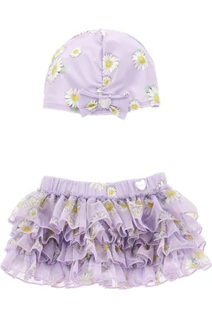 MONNALISA Conjunto de playa con margaritas