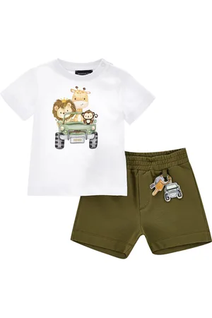 MONNALISA Conjunto de punto con diseño de safari