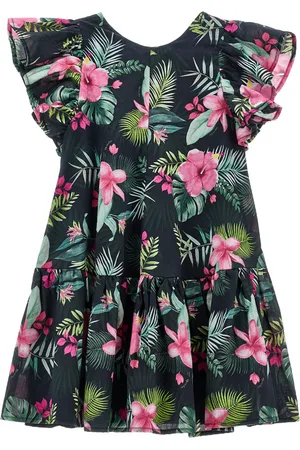 MONNALISA Vestido evasé de muselina