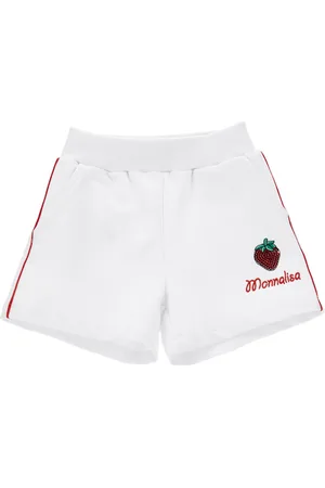 MONNALISA Pantalón corto de felpa bicolor