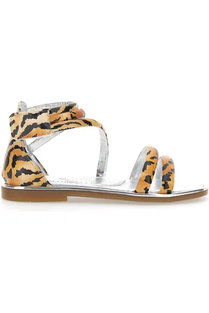 MONNALISA Sandalias con estampado de tigre