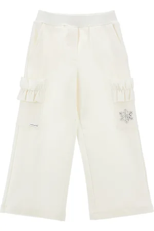 MONNALISA Pantalón de felpa con volantes
