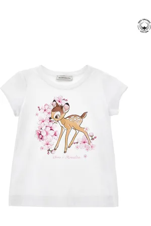 MONNALISA Camiseta Bambi de algodón