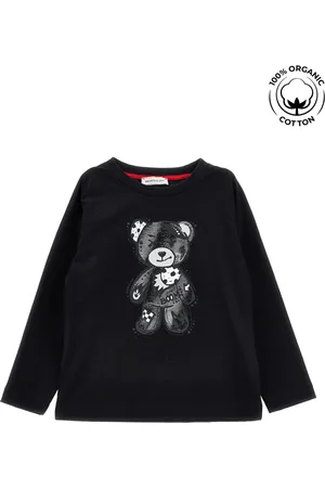 MONNALISA Camiseta de algodón orgánico con osito