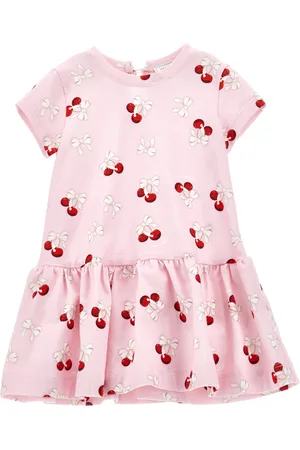 MONNALISA Vestido de punto con cerezas