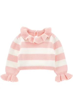 MONNALISA Jersey de lana con cuello