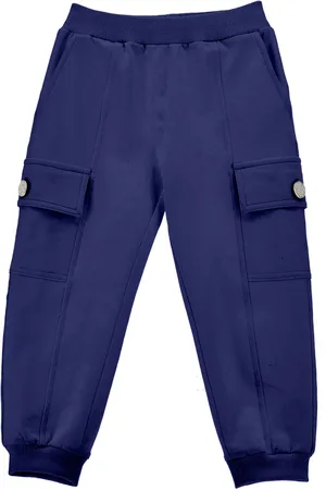 MONNALISA Sudadera jogger con grandes bolsillos cargo