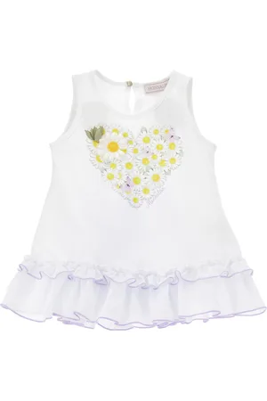MONNALISA Camiseta larga de punto acampanada