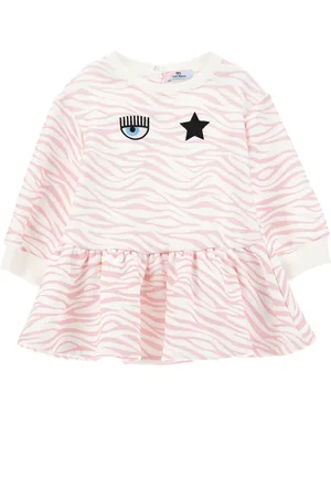 Chiara Ferragni Vestido tipo sudadera CF Zebra