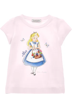 MONNALISA Camiseta de punto con estampado Alice
