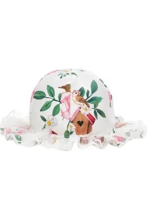 MONNALISA Sombrero de algodón estampado